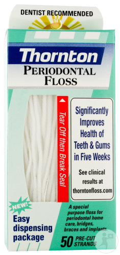 Deprophar Thornton Periodontal Floss 50 Pièces