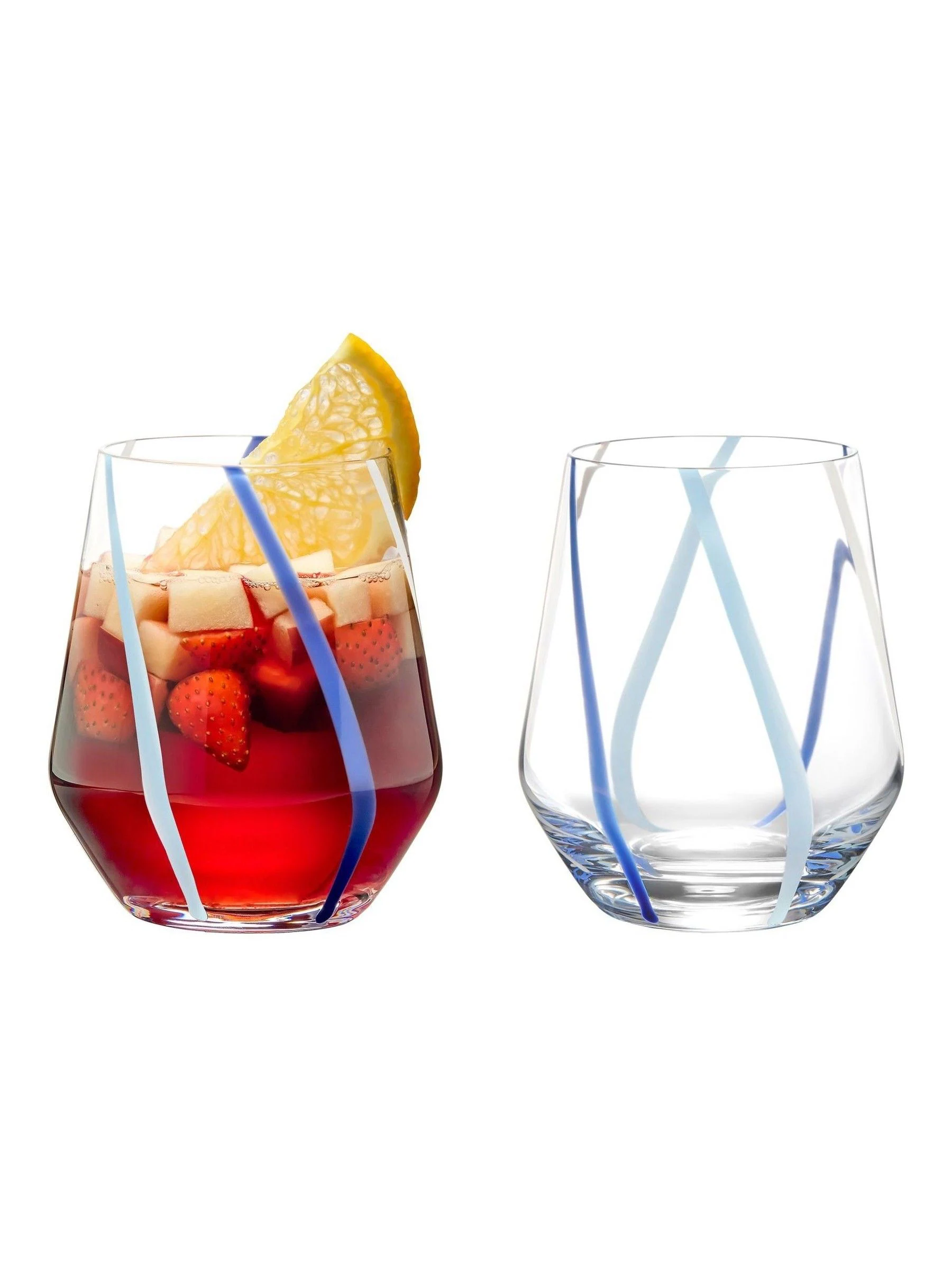 Anton Studio Designs Set of 2 Rio DOF Tumblers Azure