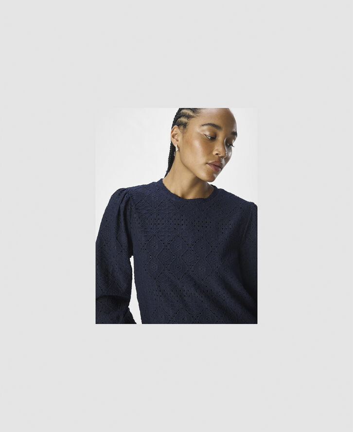 Object OBJFEODORA L/S TOP NOOS Sky captain/col