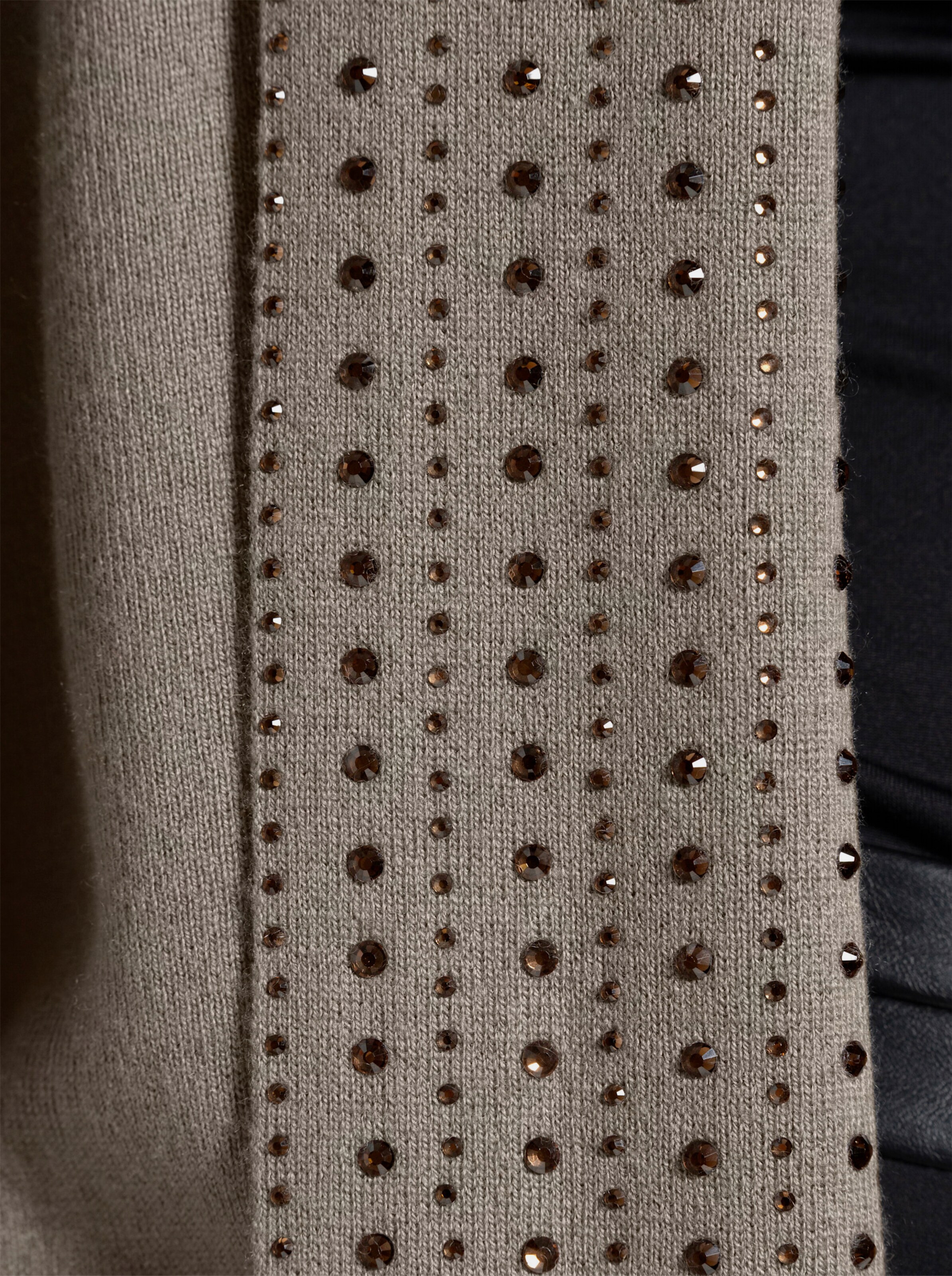 Long-Strickjacke