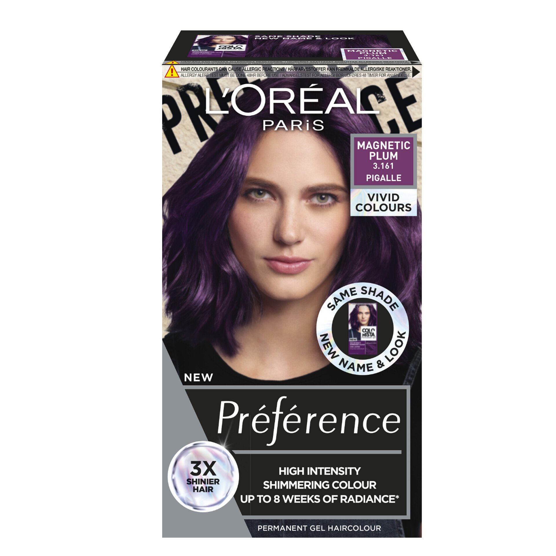 Préférence Vivids 3.161 Magnetic Plum