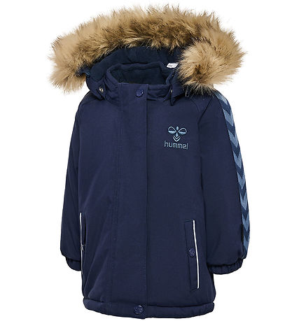 Hummel Vinterjakke - hmlCanyon Tex - Blåck Iris