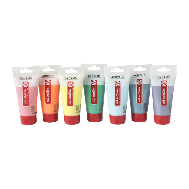 Talens acrylverf - metallic paars - 75 ml