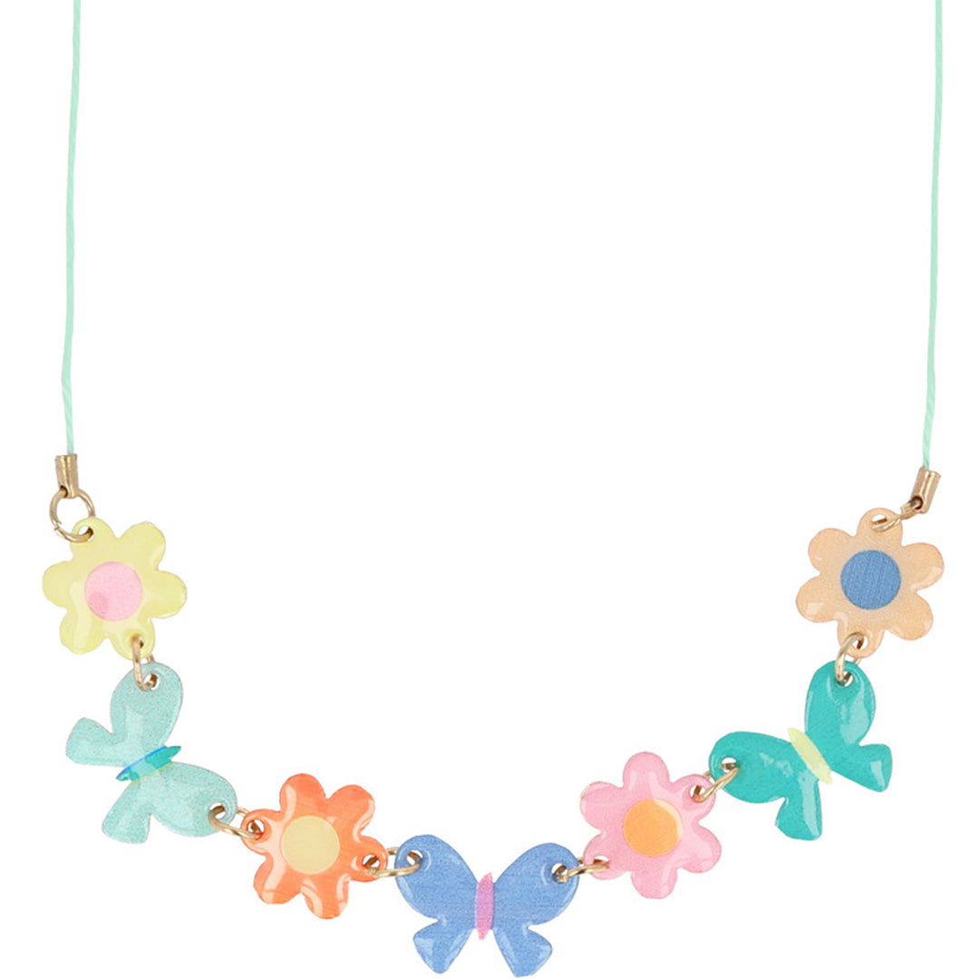 Meri meri ketting vlinders en bloemen