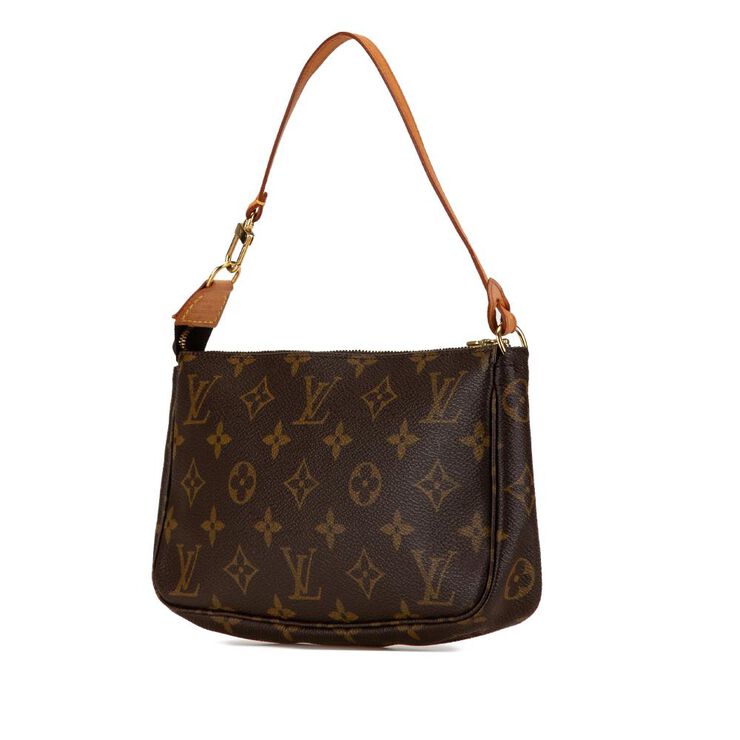 Louis Vuitton Vintage Louis Vuitton Pochette Accessoires Brown
