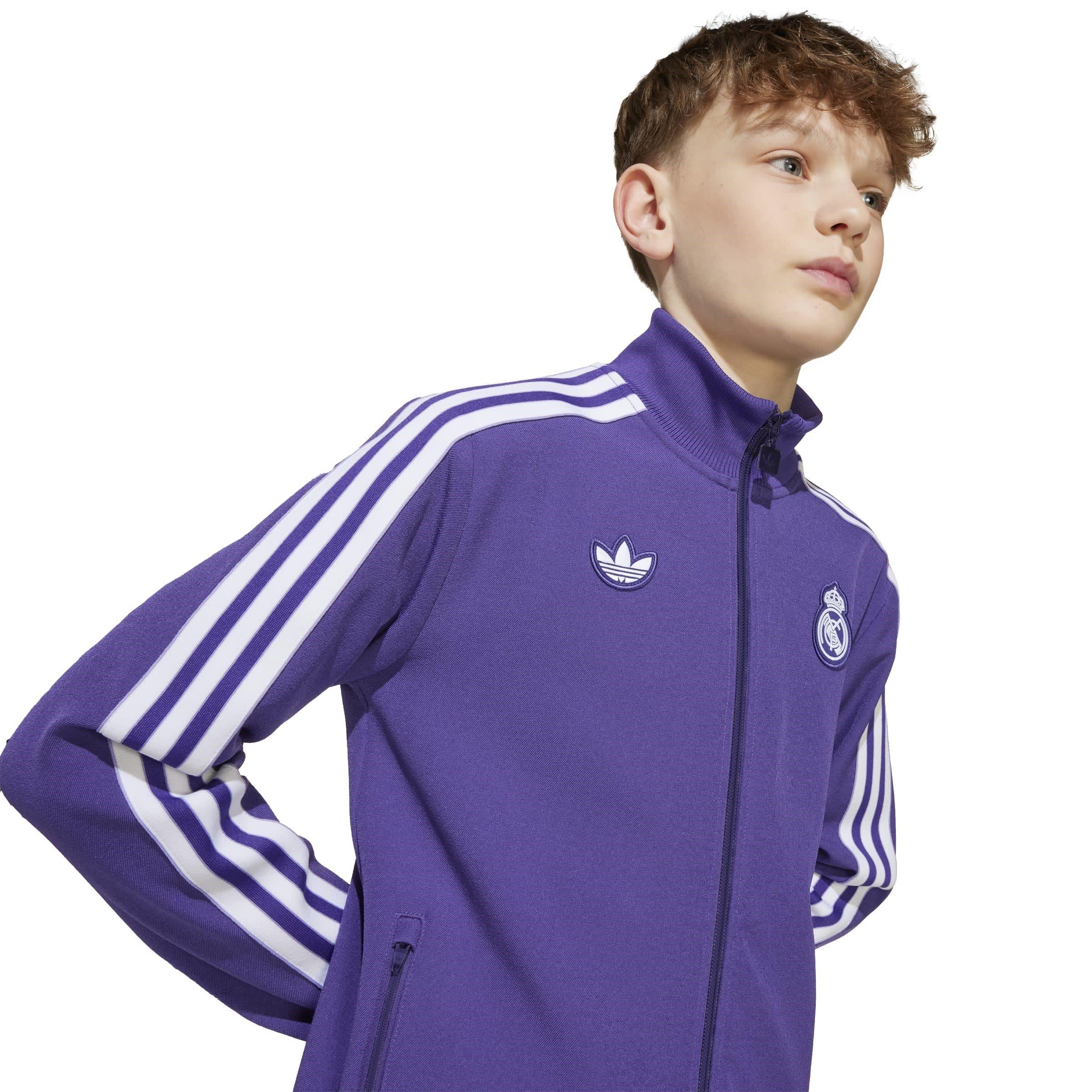 adidas Real Madrid Icon Tracksuit Top Junior's