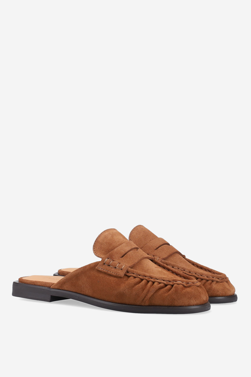 Penny suede mules