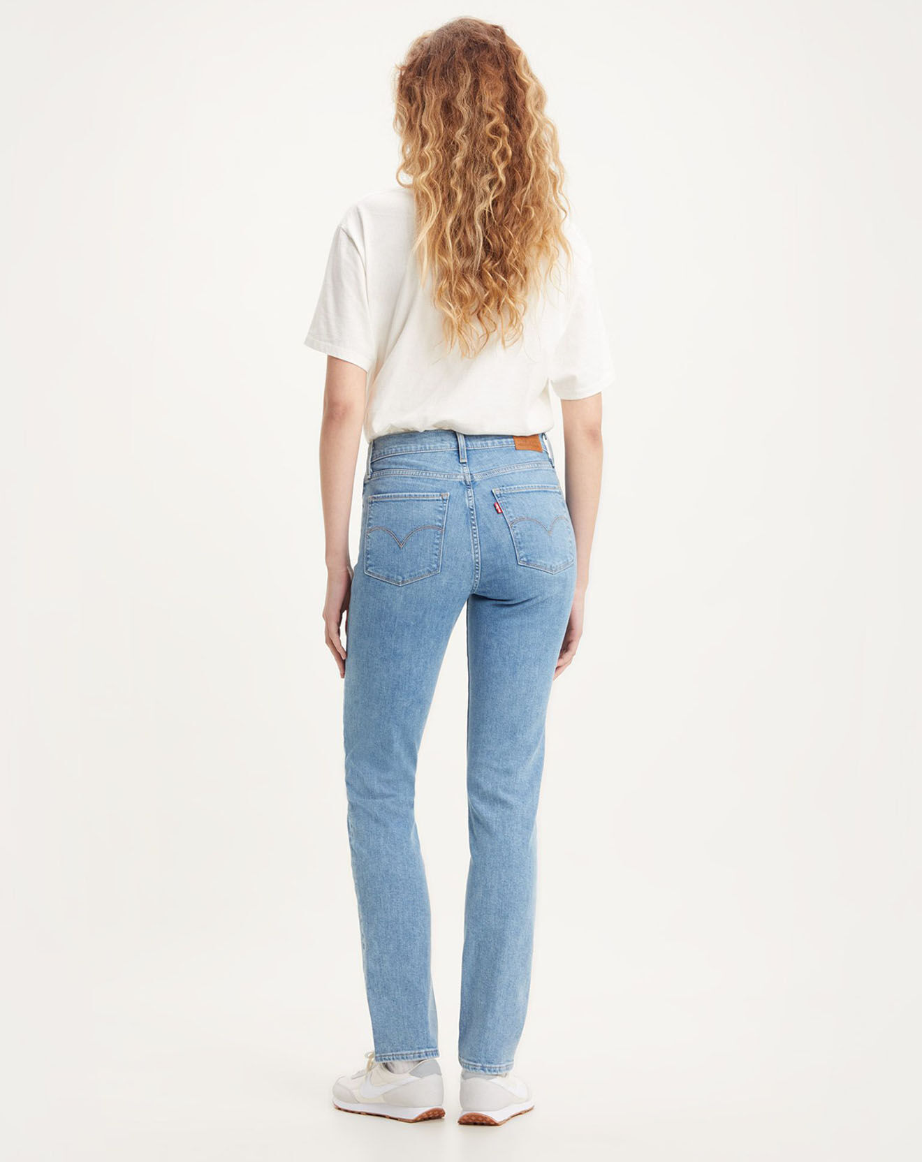 Levi's® Jean 724 High Rise Slim taille haute bleu
