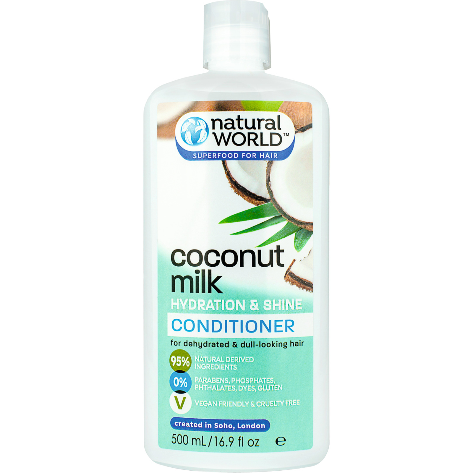 Natural World Conditioner Ccoconut Water 500 ml