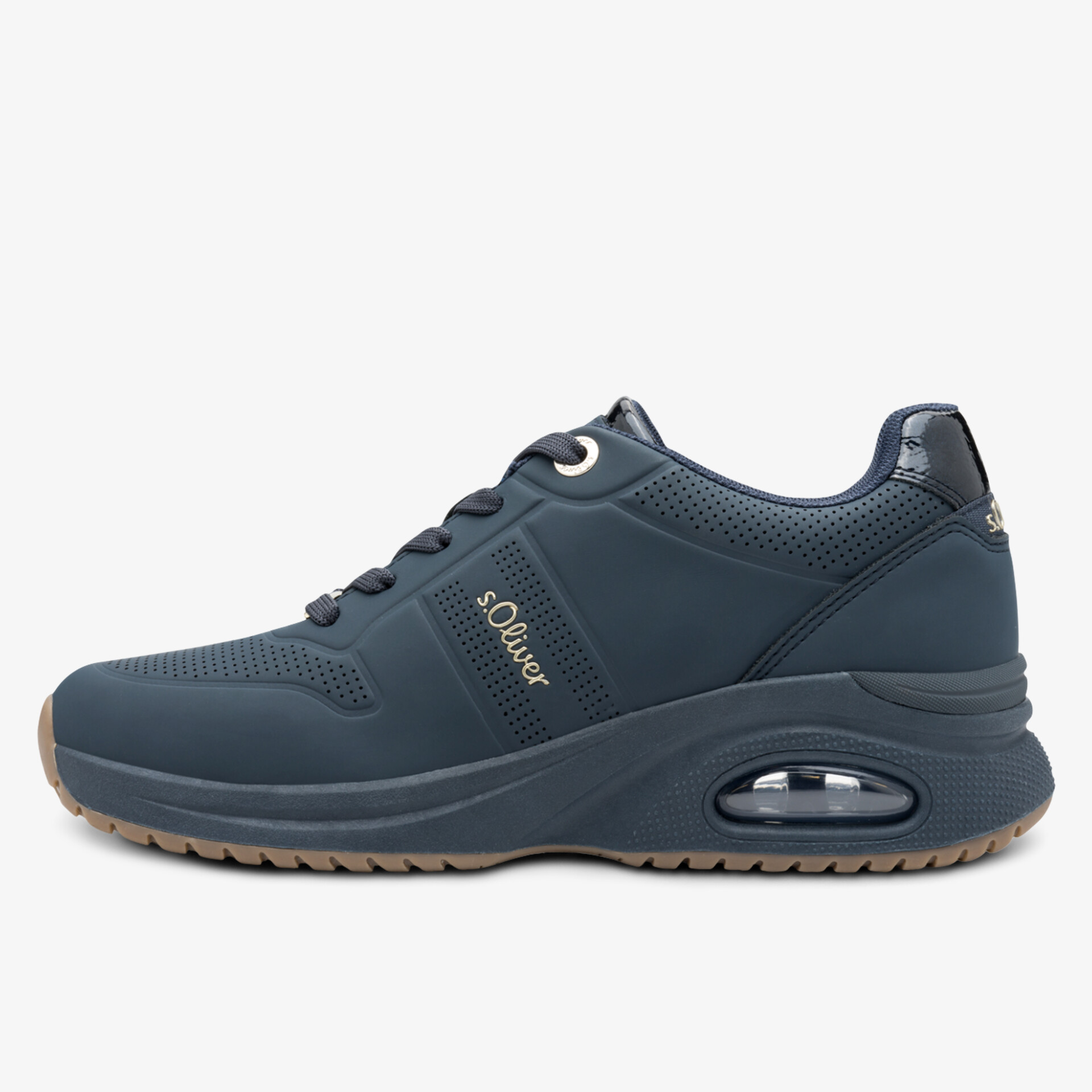 s.Oliver Damen Sneaker Low - Blau | Jetzt bei reno.de kaufen