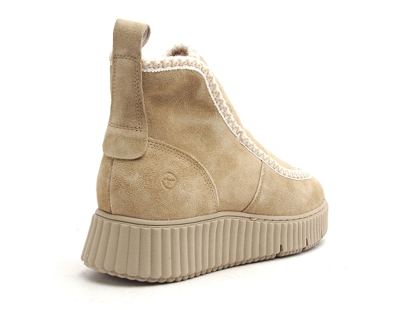 Tamaris boots bottine plates femme 26865 41 beige