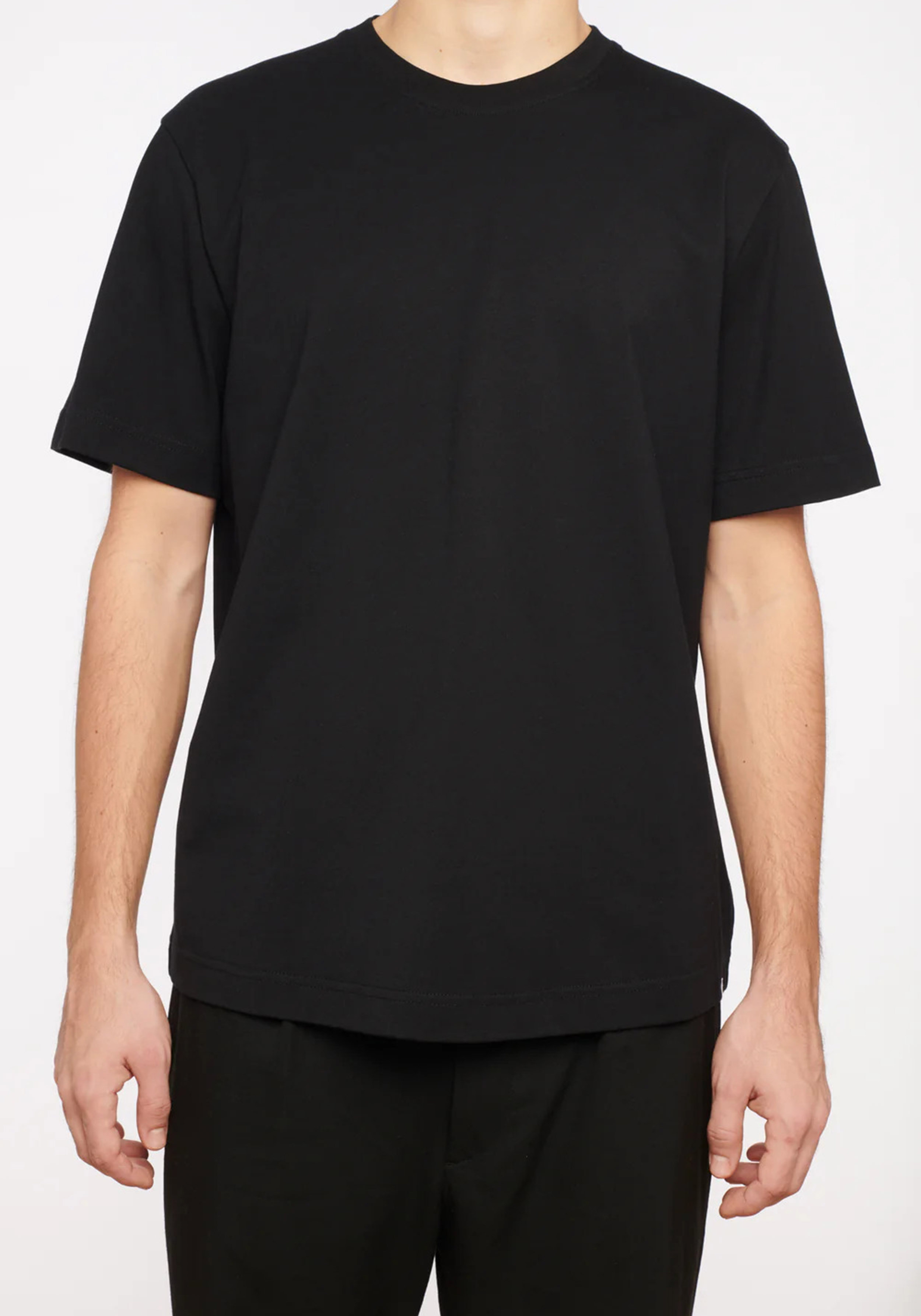 Neumuhle T-Shirt Mono Shirt Black Coal
