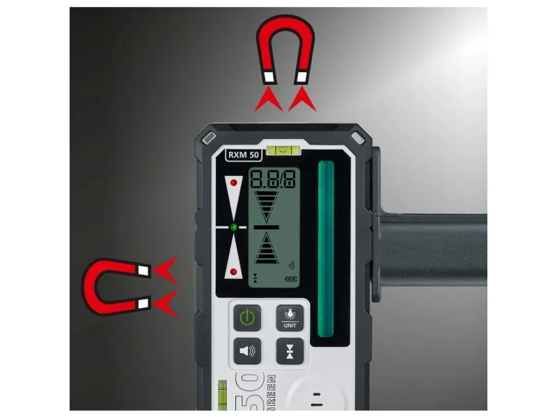 Laserliner RangeXtender M50, Sort, 50 m, -10 - 40 °C, IP66, AAA, 80 mm