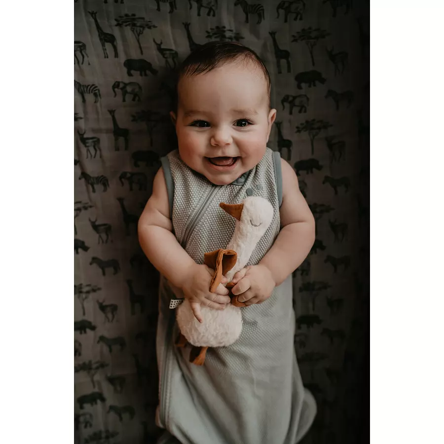 Snoozebaby ORGANIC Diddy Duck, Off White