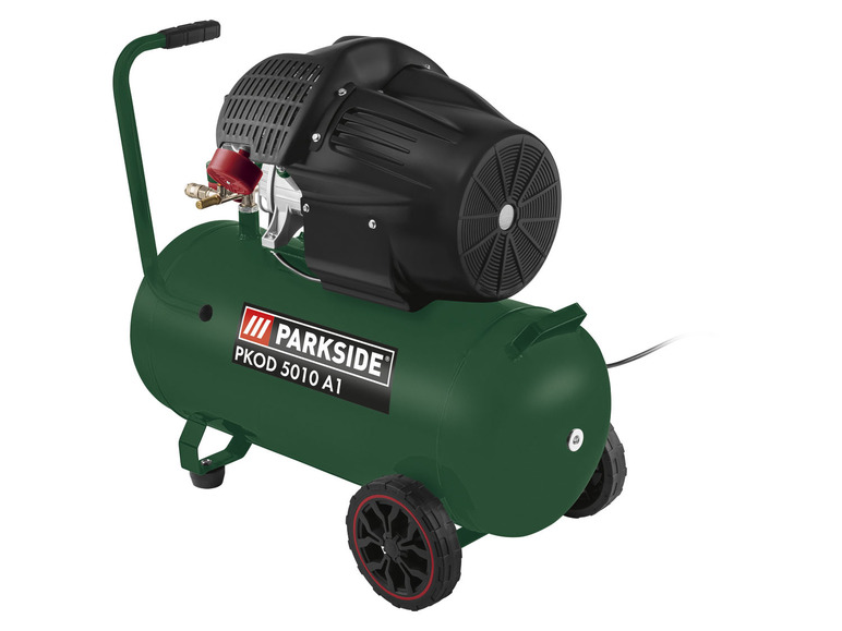 Compressor met 2 cilinders 50 L