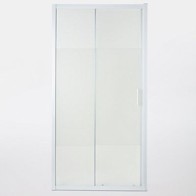 Porte de douche coulissante Cooke & Lewis Onega sérigraphié 120 cm