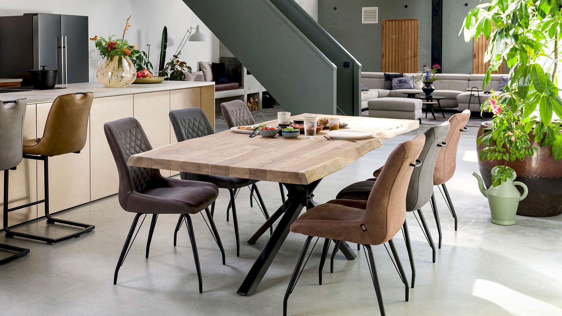 Henders en Hazel Living Eettafel