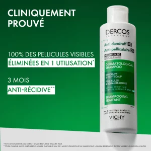 Dercos Technique Antipelliculaire DS Shampooing traitant pellicules & démangeaisons - 200ml