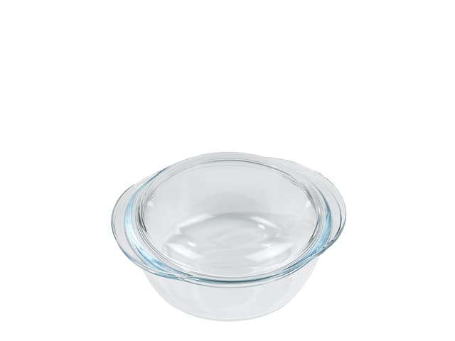 Pyrex Essentials Gryde med låg 2,1 liter Klar
