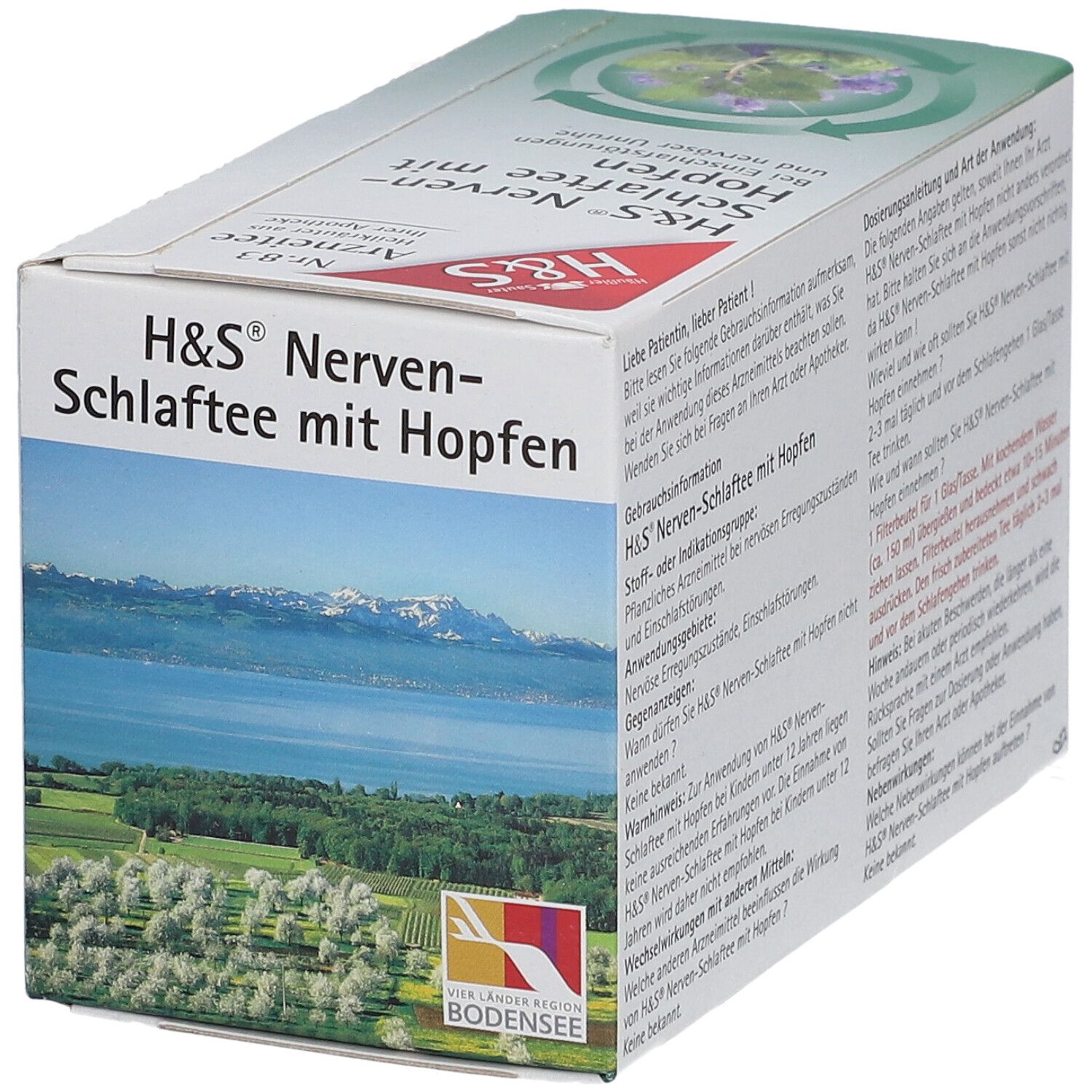 H&S® Nerven-Schlaftee mit Hopfen