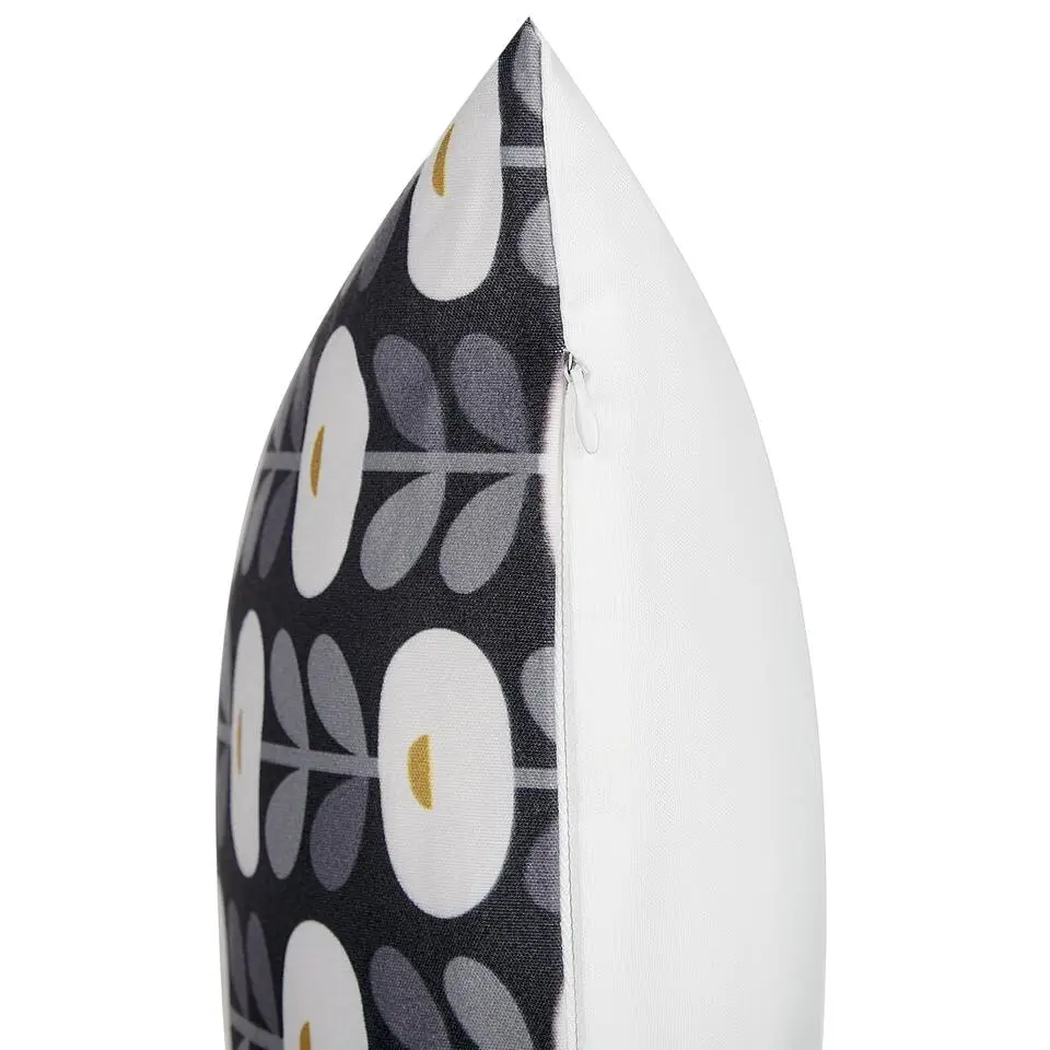 VALSORDA - Tuinkussen set van 2 - Grijs - 45 x 45 cm - Polyester