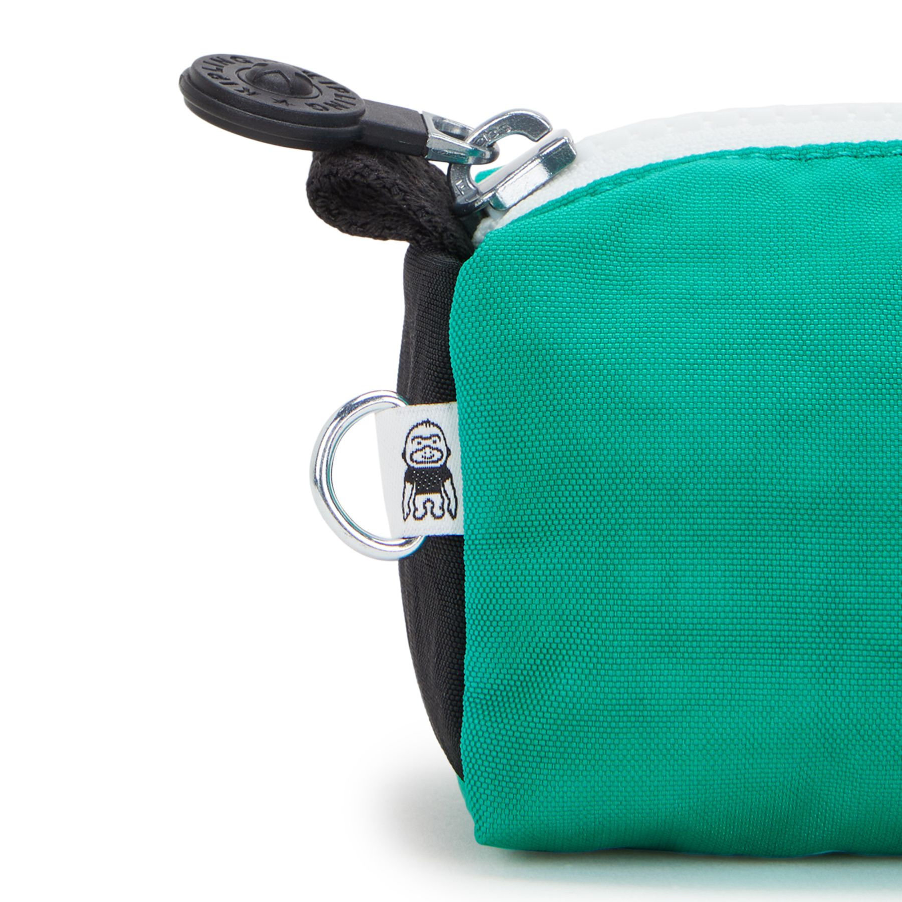 FREEDOM Trousse moyenne zippée à imprimé - Deep Green Black Block