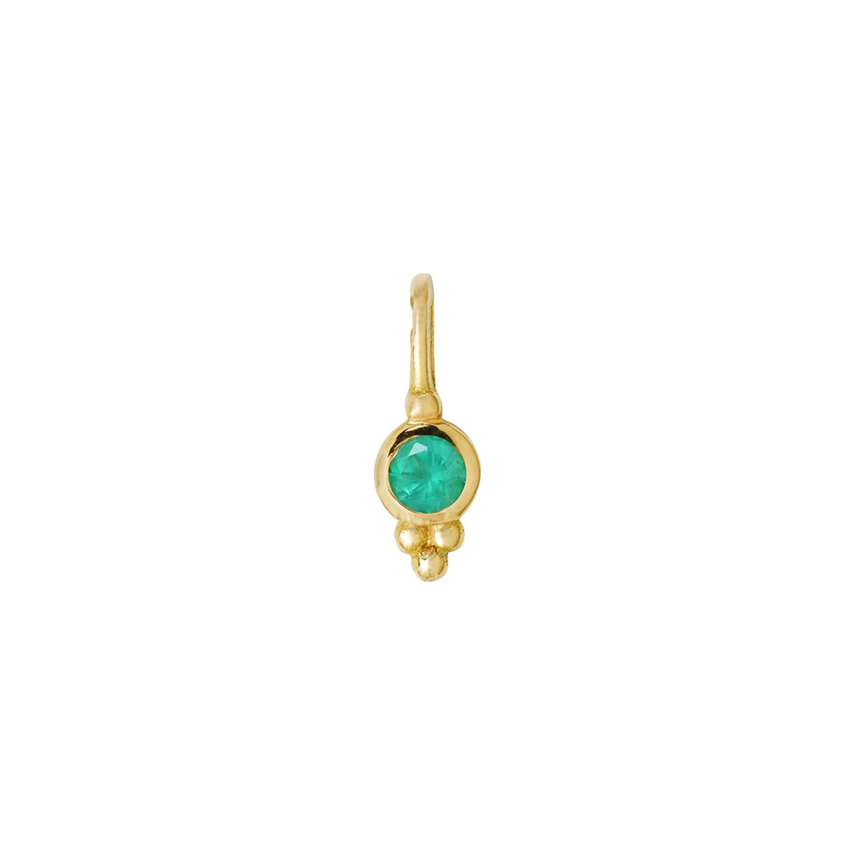 Pendentif Célestine OR 18 ct et Emeraude