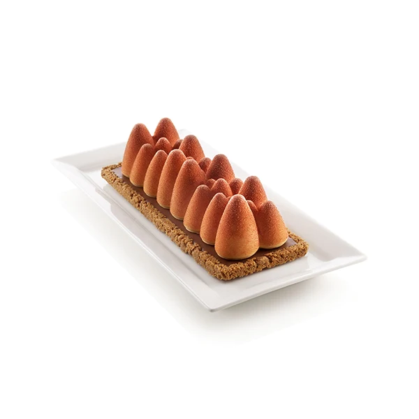 Kit moule à bûche Ice Glow Silikomart