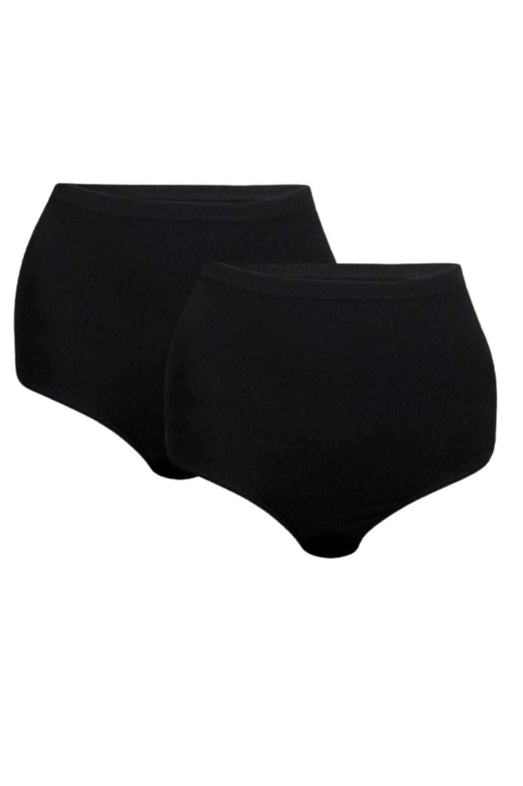 Soft basic Haily High brief 2 pak black