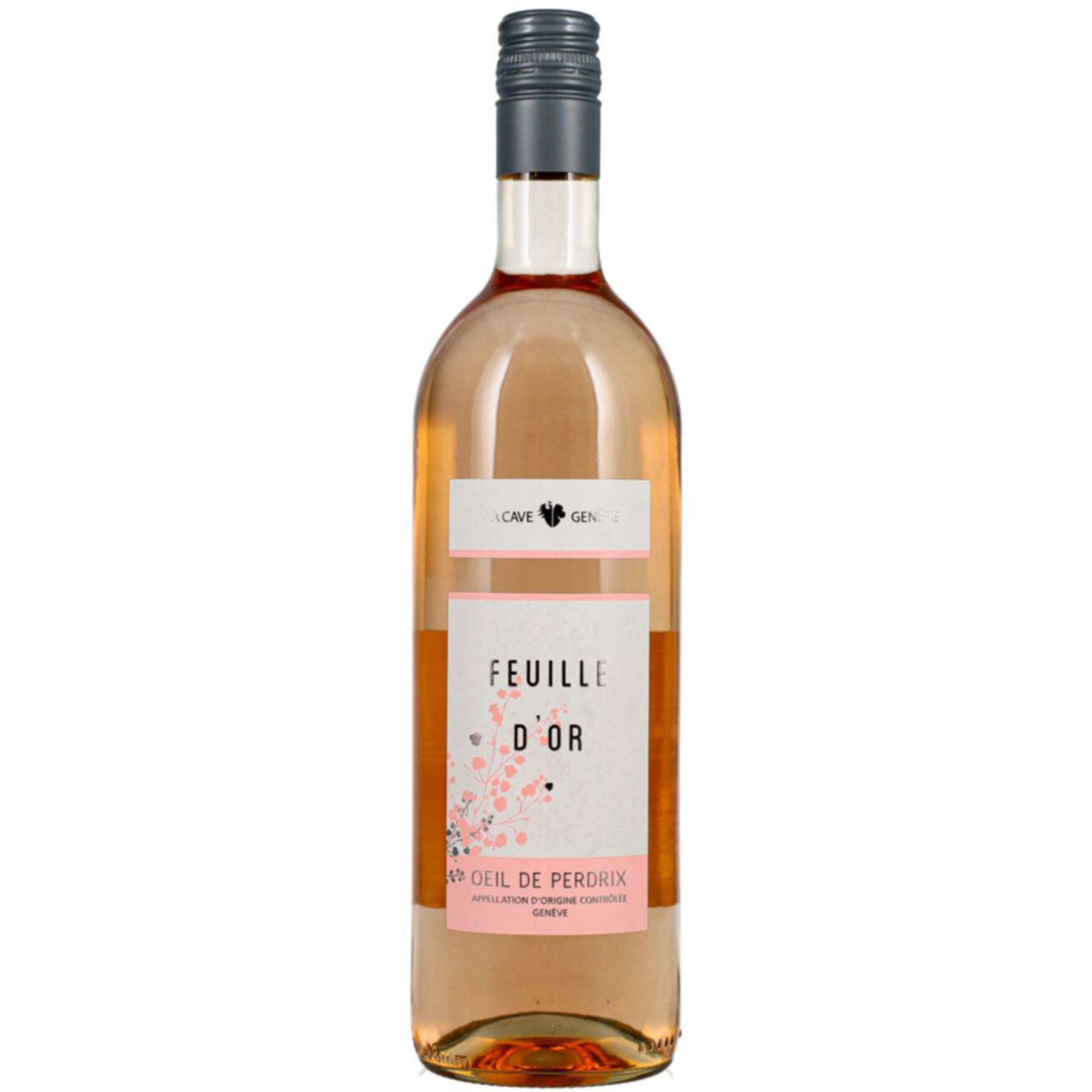Genève AOC Oeil de Perdrix Feuille d'or Cave de Genève -75cl