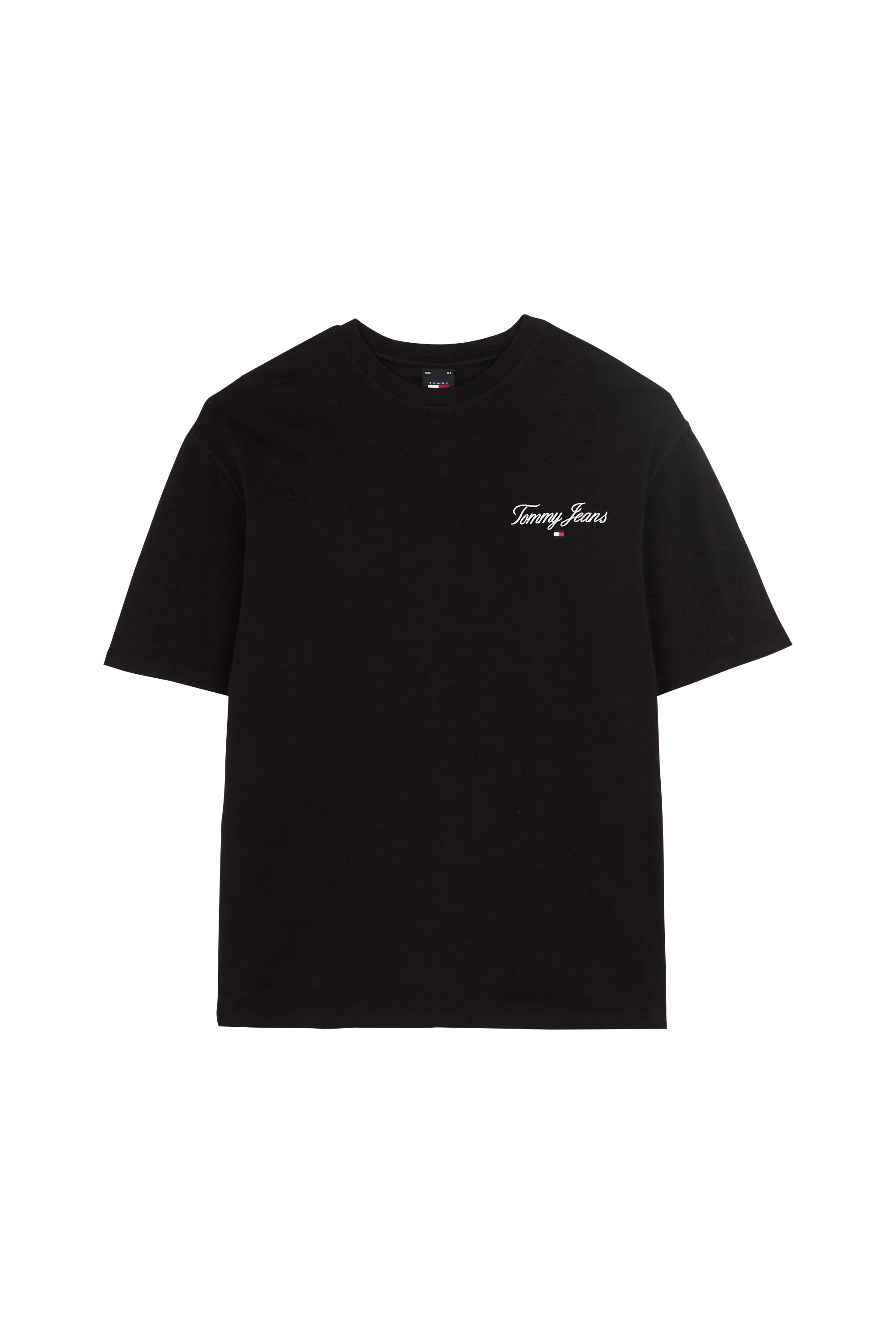 TOMMY JEANS T-shirt  OVERSIZE SERIF LINEA Noir