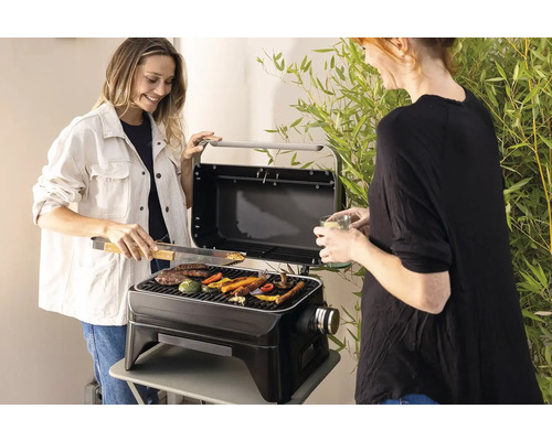 Campingaz Attitude 2go Elektrische Grill 2200 W zwart incl. vetopvangbak, netsnoer, dekselthermometer