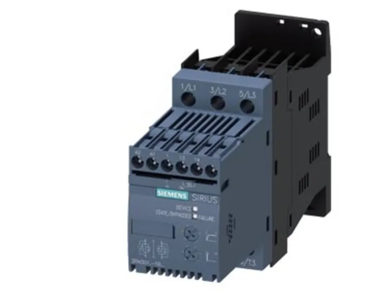 Siemens 3RW3017-1BB04 3RW30171BB04 Enhed til blød start Motorydelse ved 400 V 5.5 kW 480 V Nominel strøm 12.5 A