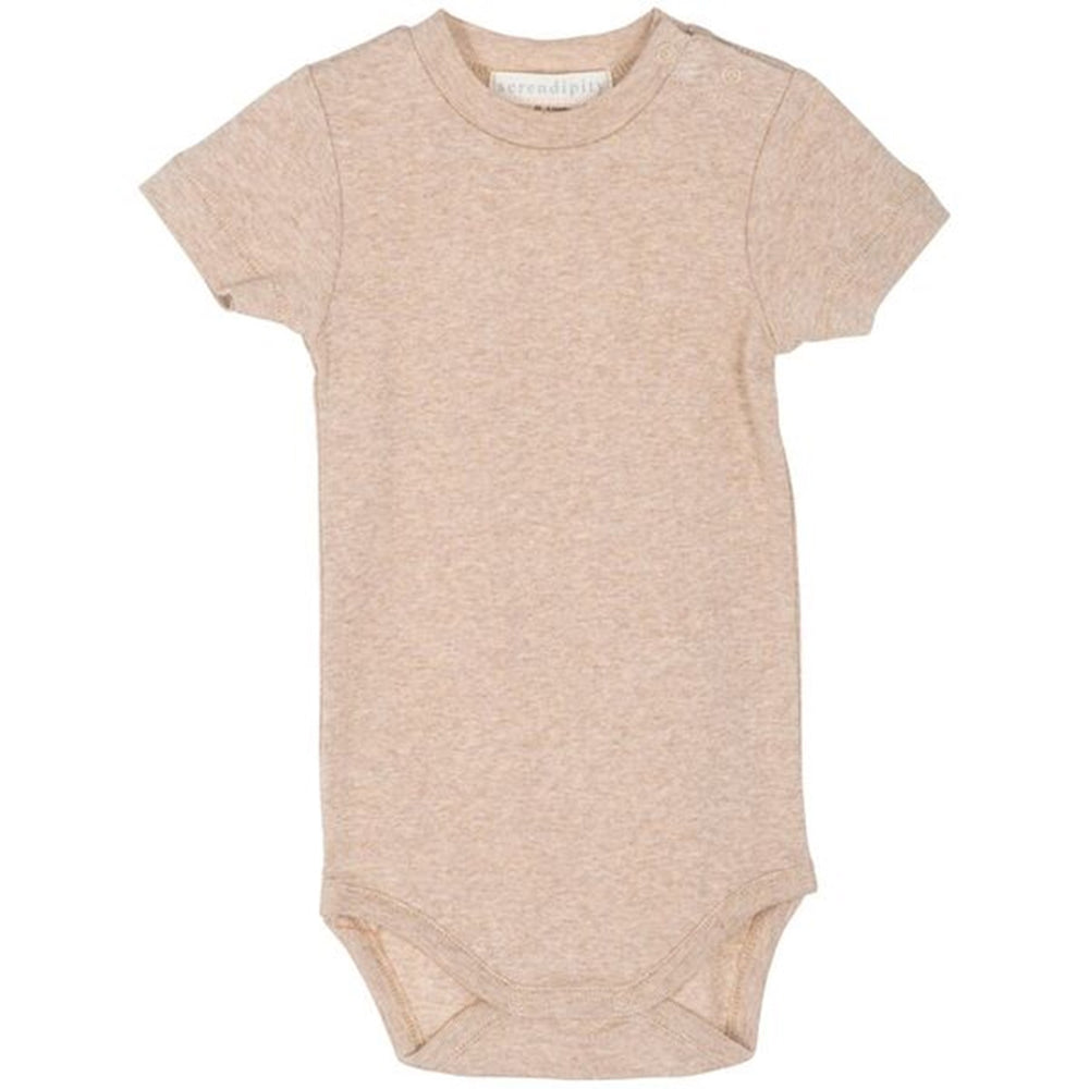 Oat Baby Body Short Sleeve - Serendipity → Luksusbaby.dk
