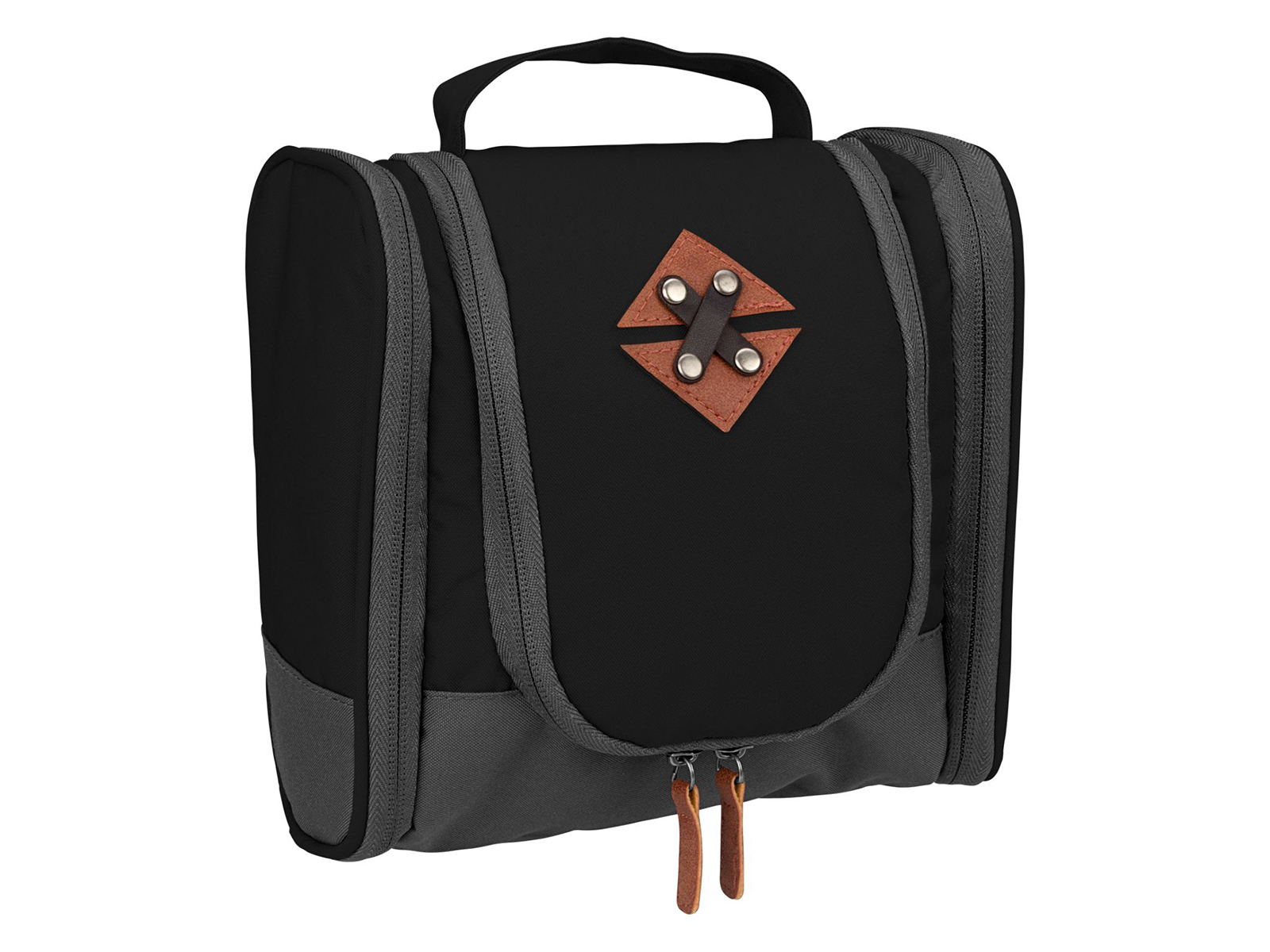 Abbey Smart Travel toilettas - Black