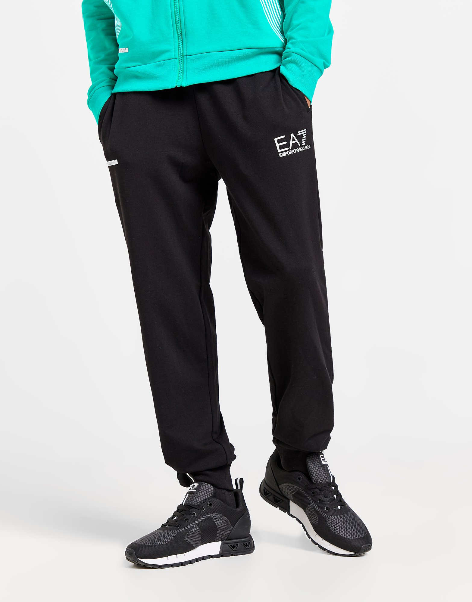 Emporio Armani EA7 Ensemble de survêtement Zippé 7 Lines Homme