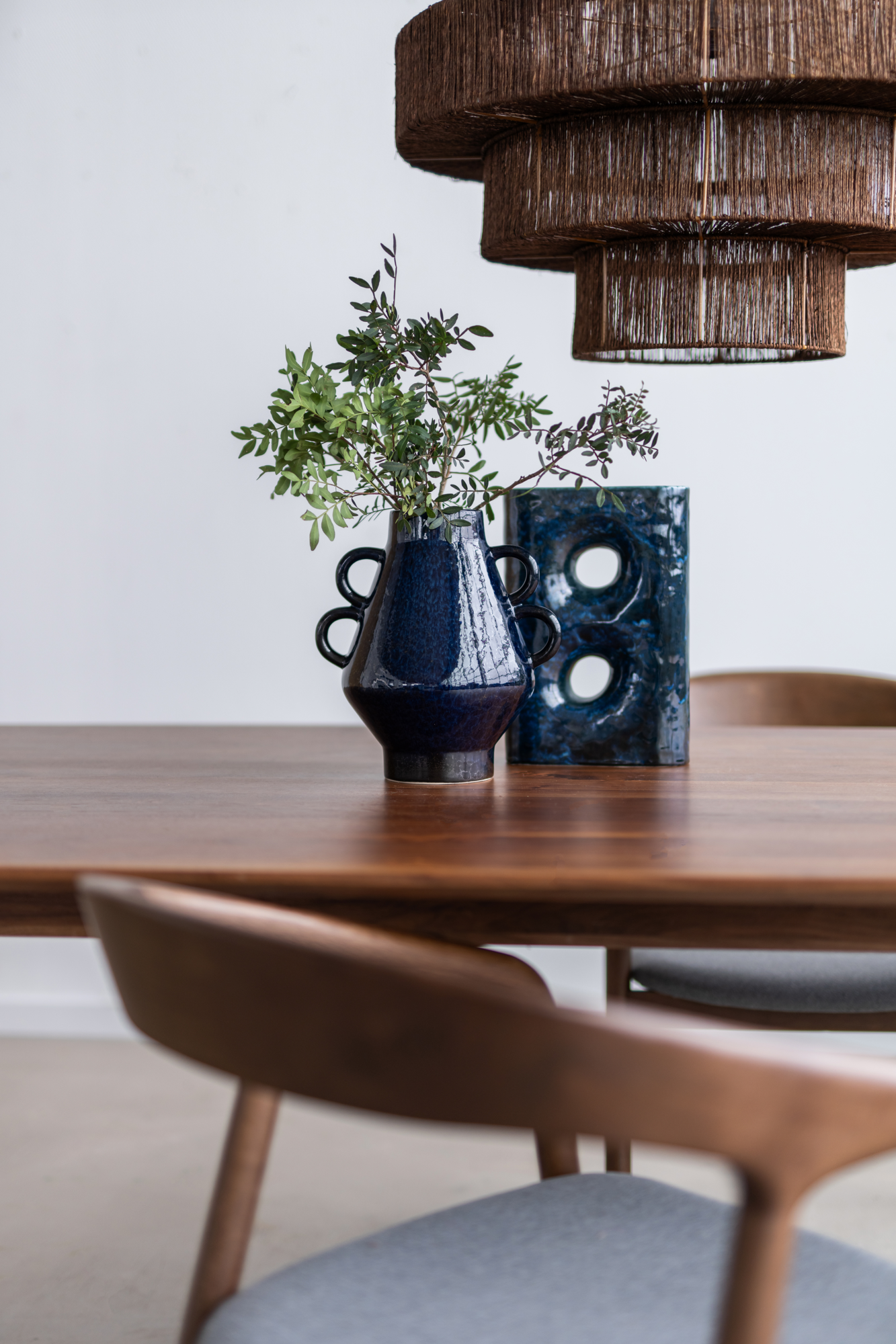 Vaas Azul donkerblauw