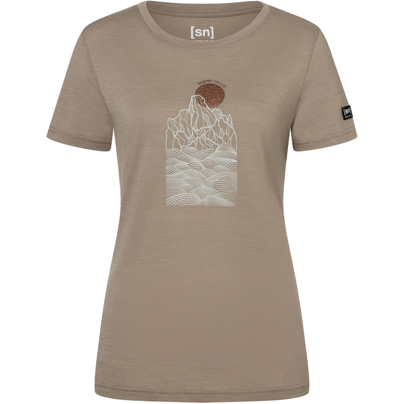Super.Natural Damen Preikestolen Cliffs T-Shirt