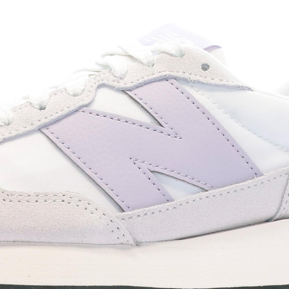 New Balance WS237 Baskets Blanche/Violet Femme New Balance