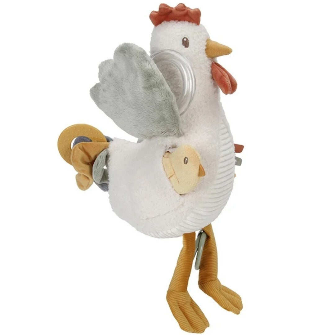 Little dutch activiteitenknuffel kip