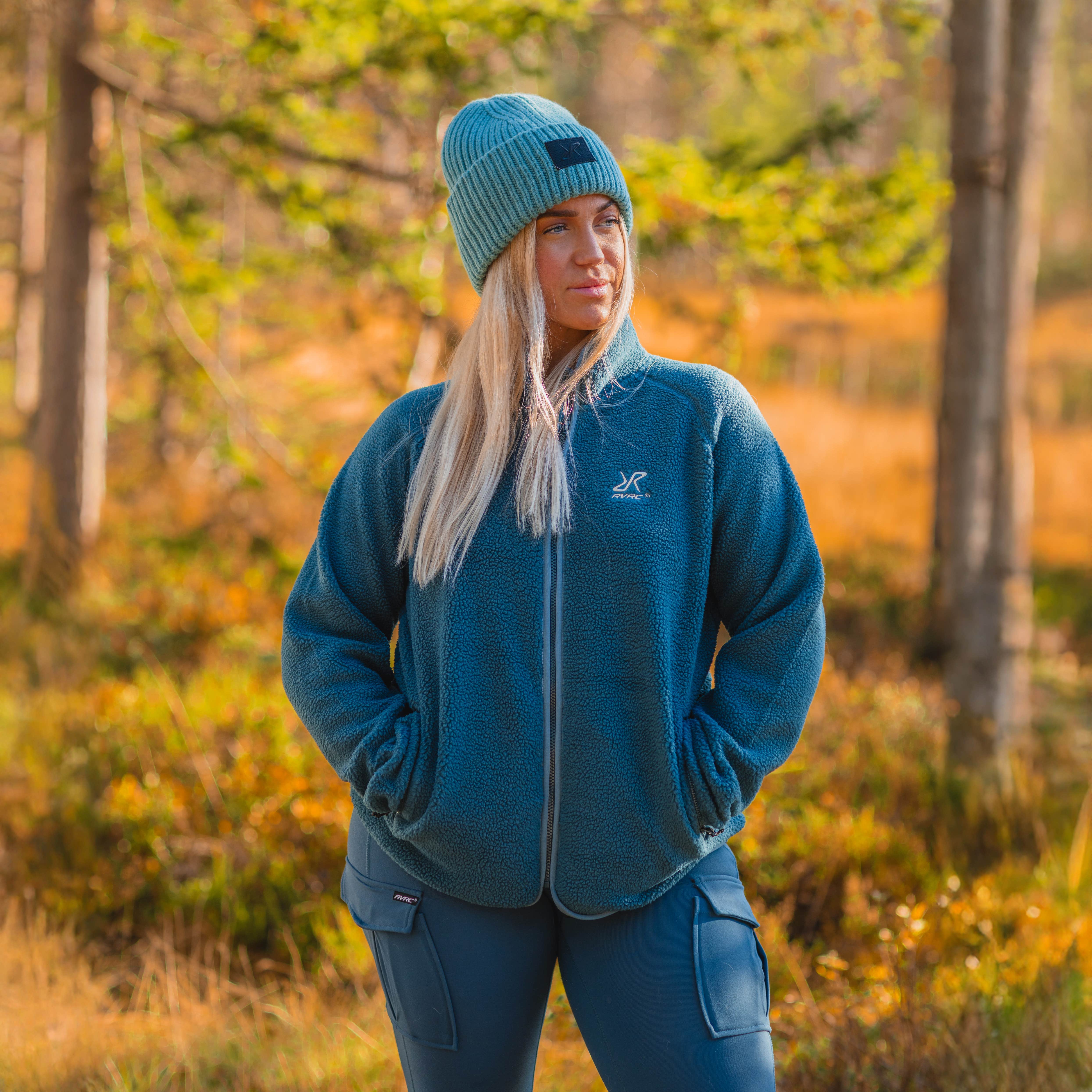 Canyon Full-zip Pile Fleece Dame Orion Blue/Blue Mirage