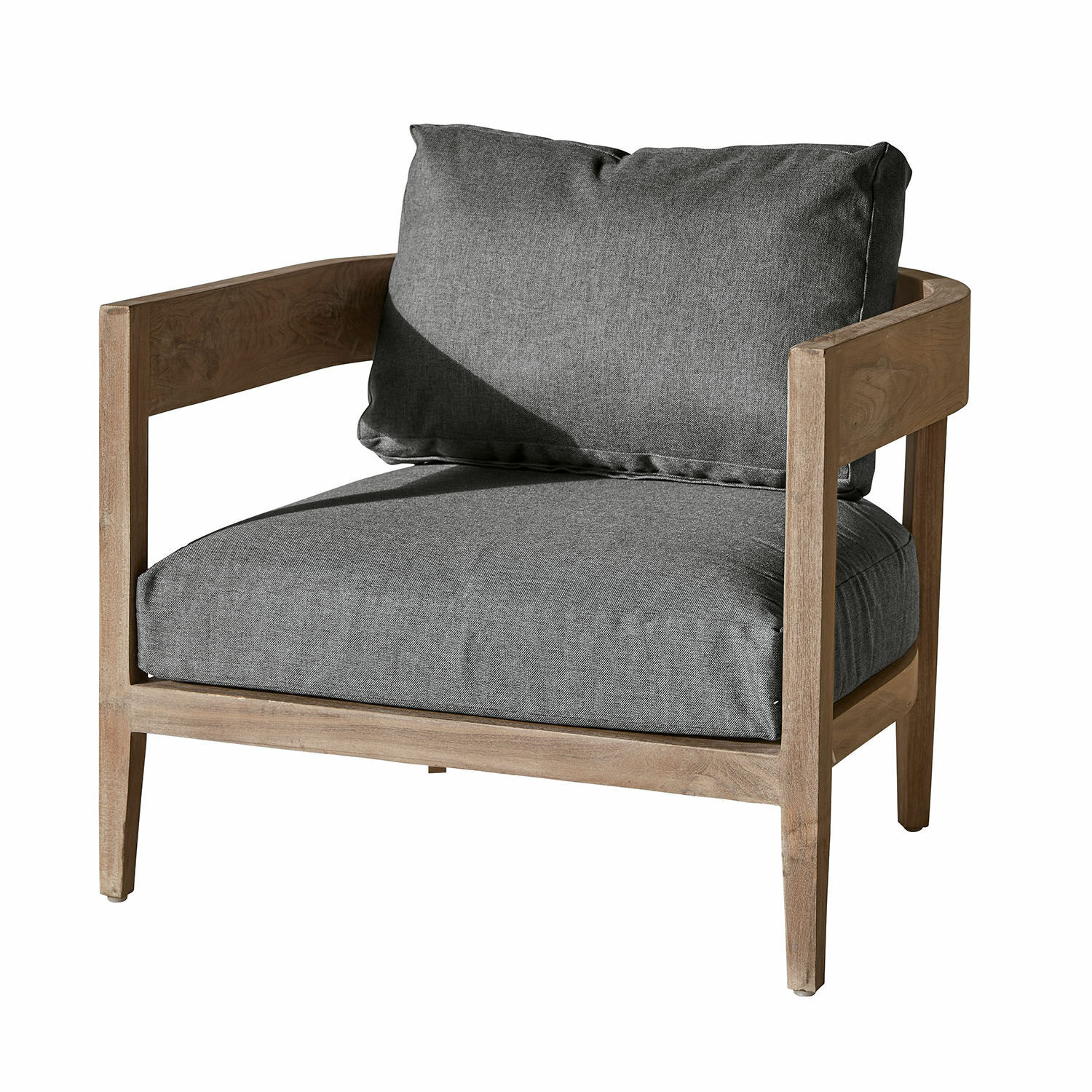 Sessel Courtelevant grau/braun