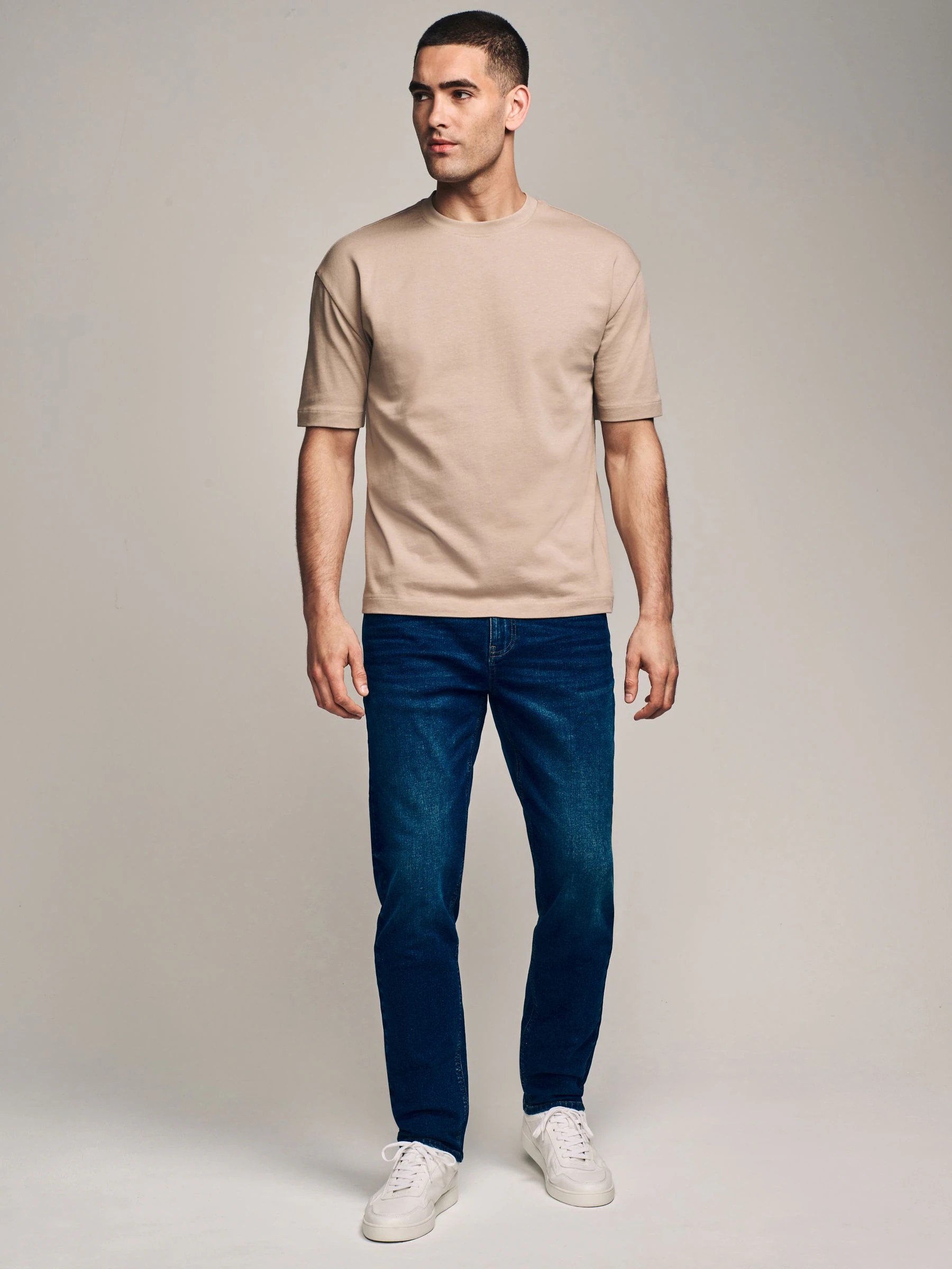 Normaal blauw - Musthave stretchjeans