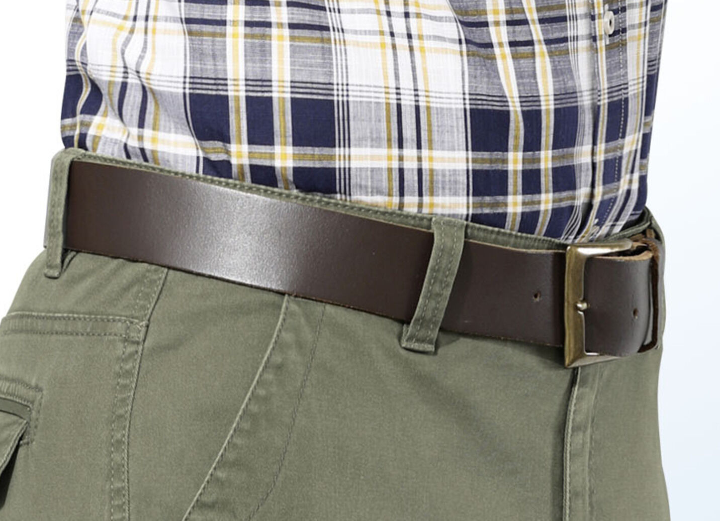 Eleganter Herren-Gürtel, 4 cm breit