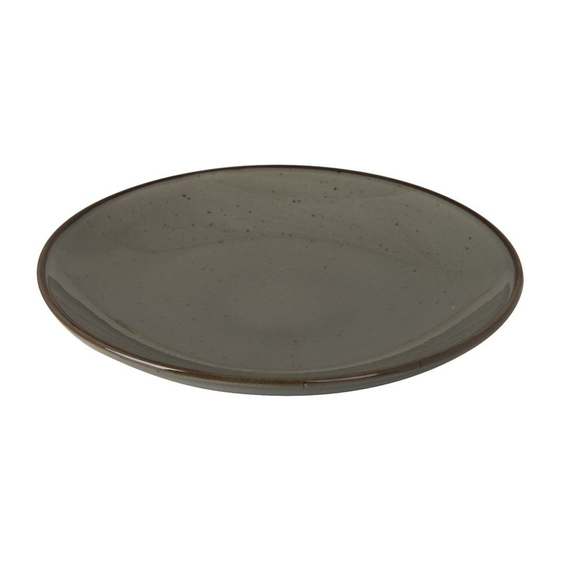 Ontbijtbord Emma - groen - ø21 cm