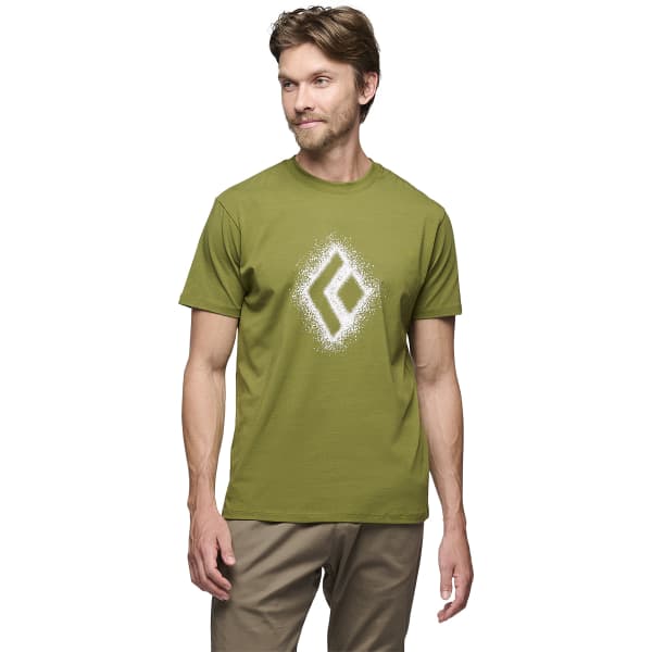 T-shirt escalade BLACK DIAMOND CHALKED UP 2.0 SS TEE CAMP GREEN