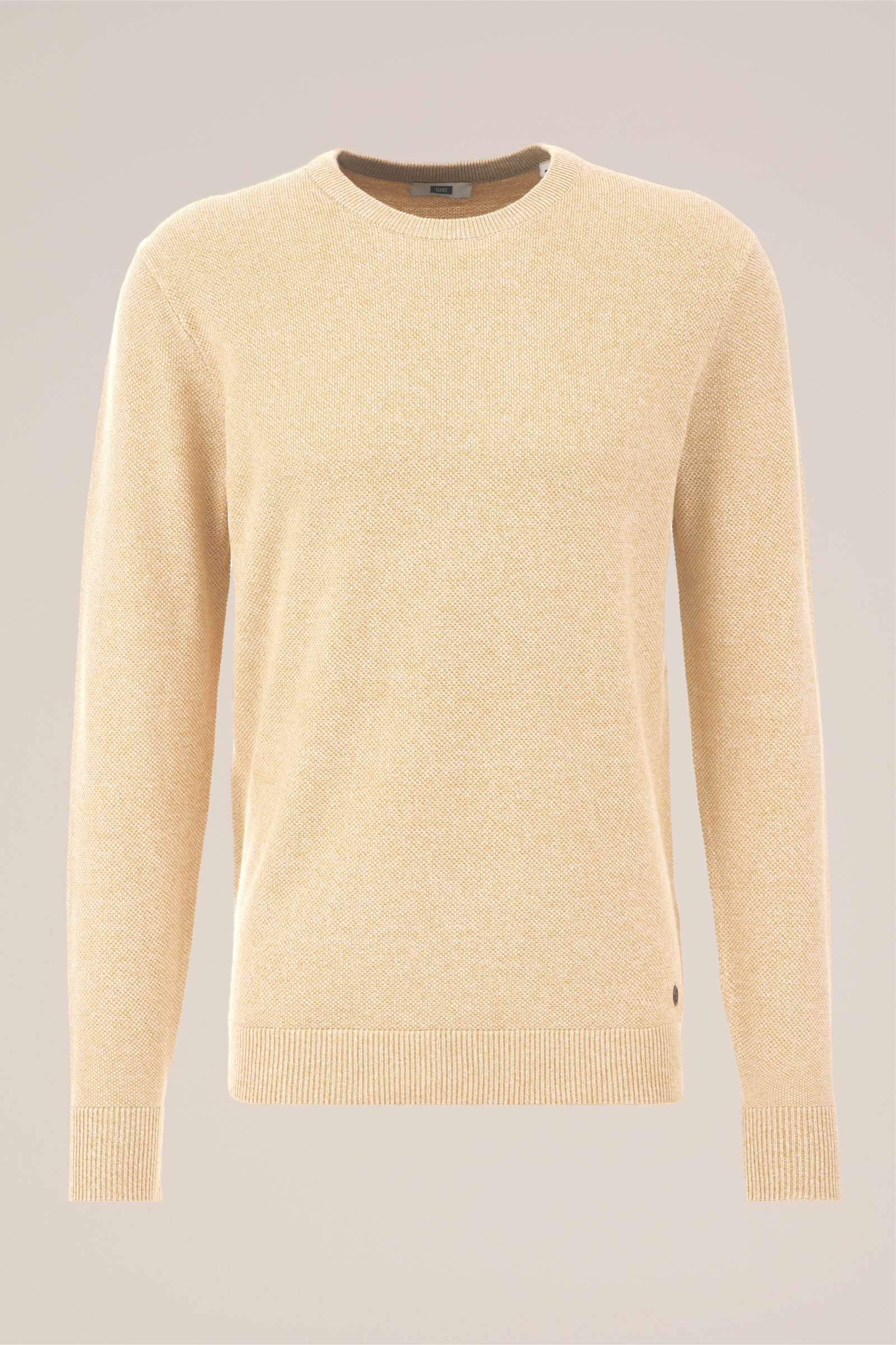 trui met structuur WE Fashion Ecru