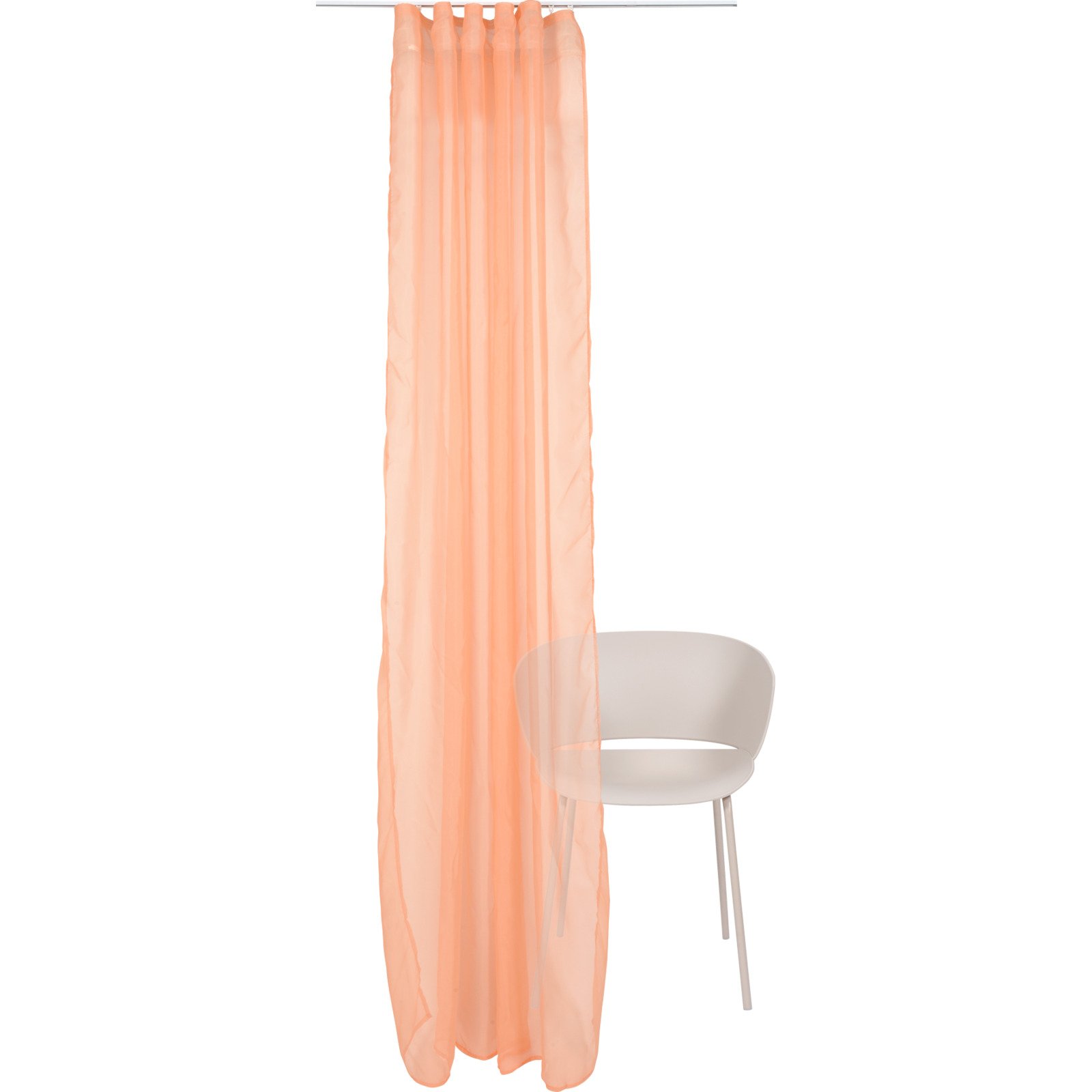 Fertigvorhang Voile 140 x 245 cm mit Universalband