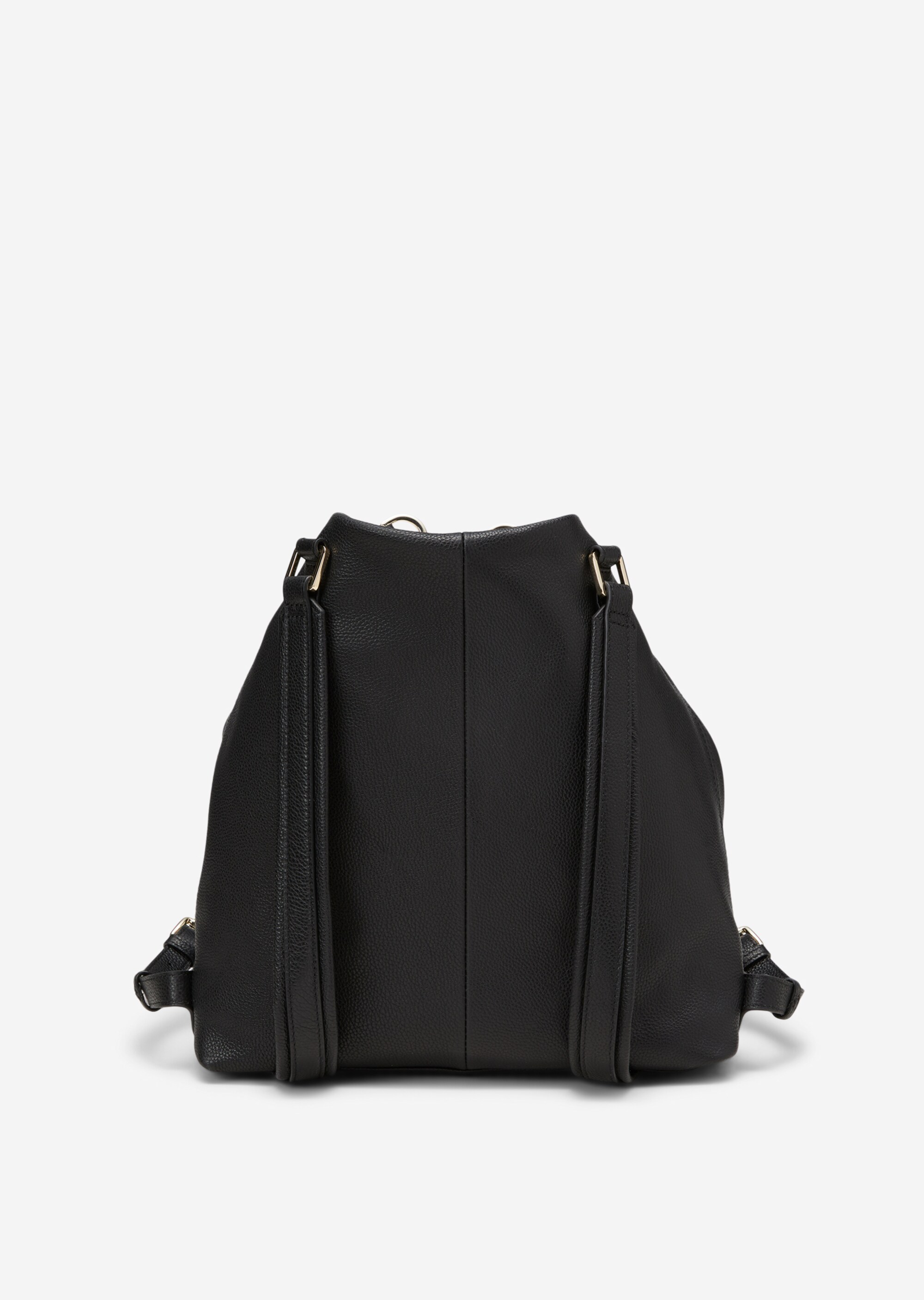 Rucksack medium aus edlem Rindleder mit Struktur