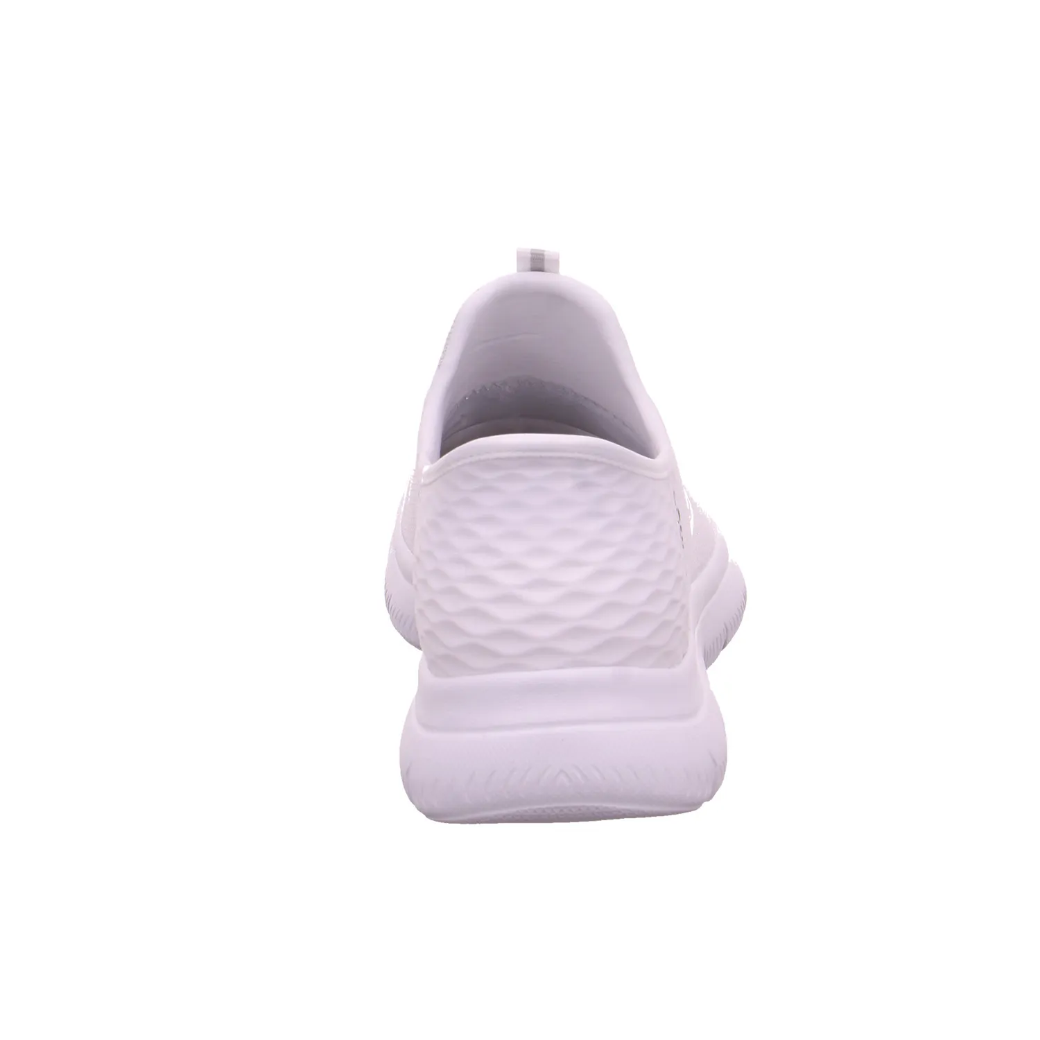 SKECHERS Halbschuhe Sneaker Stoff Weiss Synthetik